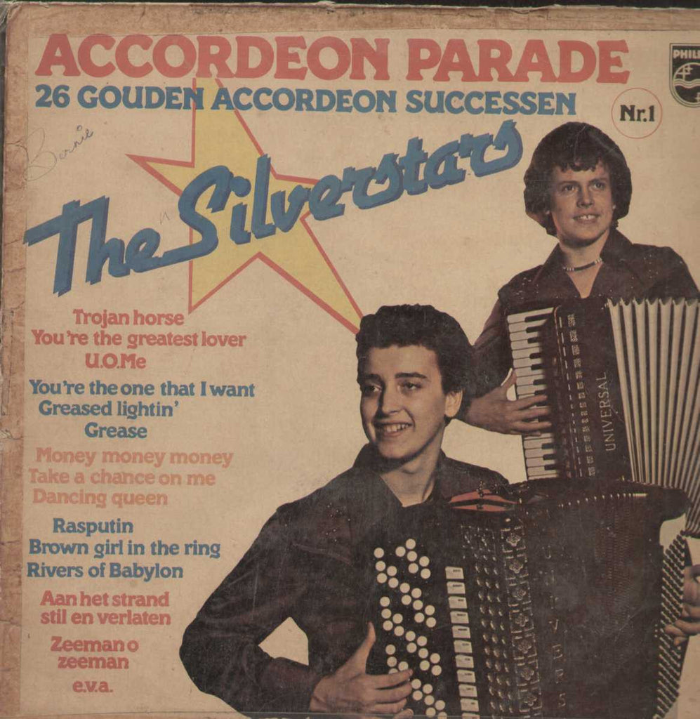 Accordeon Parade The SilverStars 26 Golden Accordeon Hits English Vinyl LP