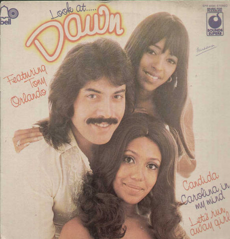 Look AT Dawn Featuring Tony Orlando English Vinyl LP