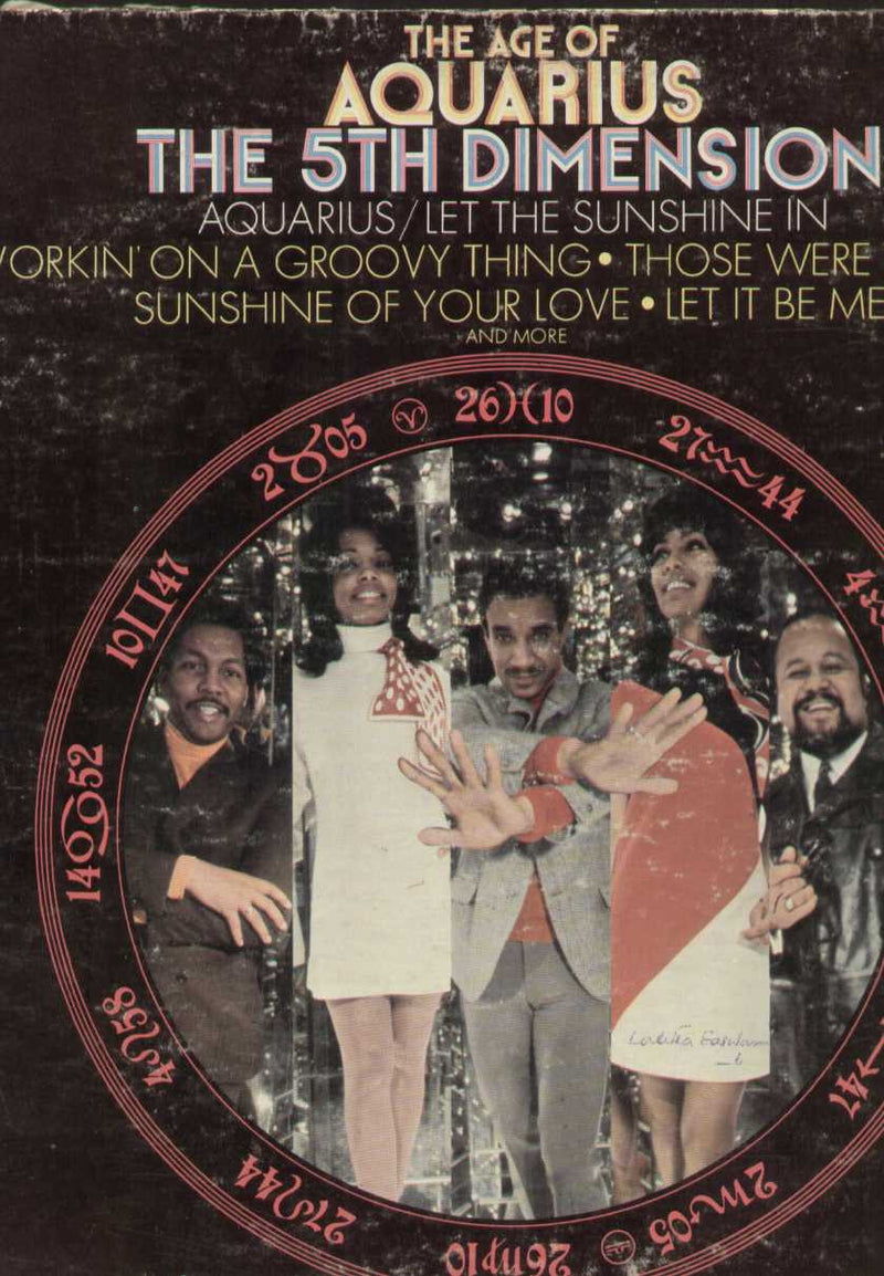 The Age Of Aquarius The 5th Dimension English Vinyl LP