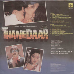 Thanedaar 1990 Bollywood Vinyl LP