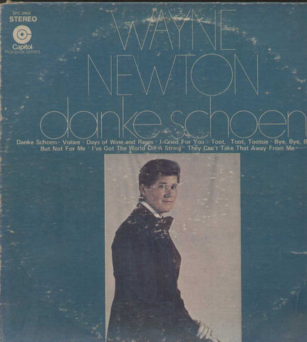 Wayne Newton Danke Schoen English Vinyl LP