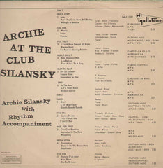 Archie At The Club Silansky English Vinyl LP