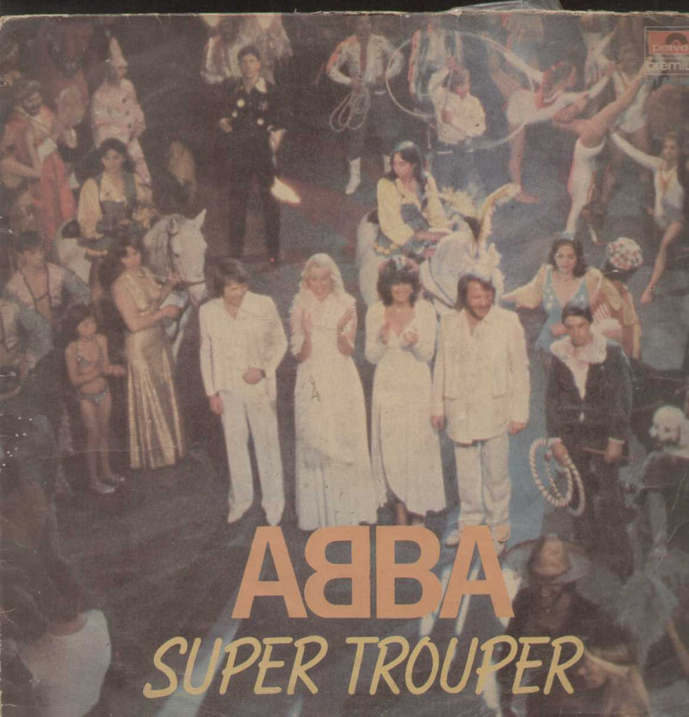 Abba Super Trouper English Vinyl LP