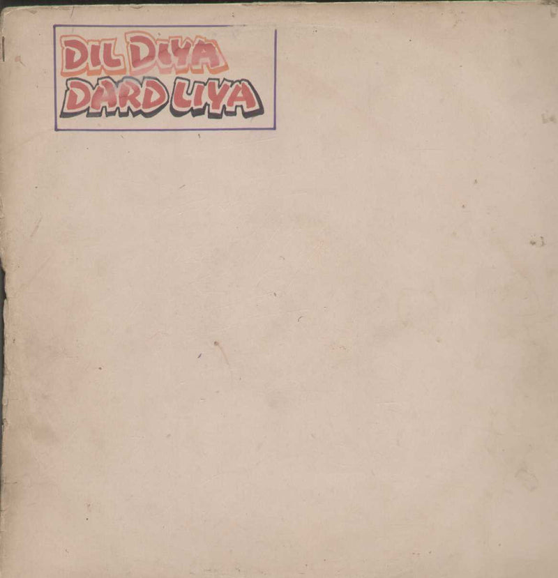 Dil Diya Dard Liya 1966 Bollywood Vinyl LP