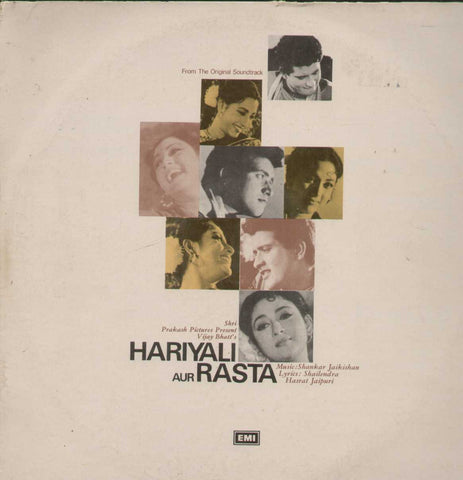 Hariyali Aur Rasta 1960 Bollywood Vinyl LP