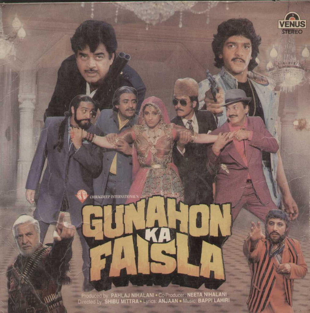 Gunahon Ka Faisla 1980 Bollywood Vinyl LP