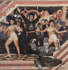 Love Marriage 1980 Bollywood Vinyl LP