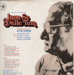 Hum Se Mile Tum 1980 Bollywood Vinyl LP
