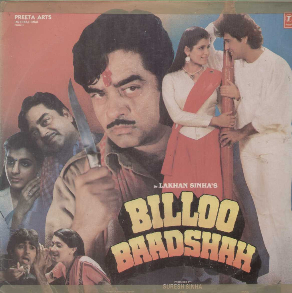 Billoo Baadshah 1989 Bollywood Vinyl LP