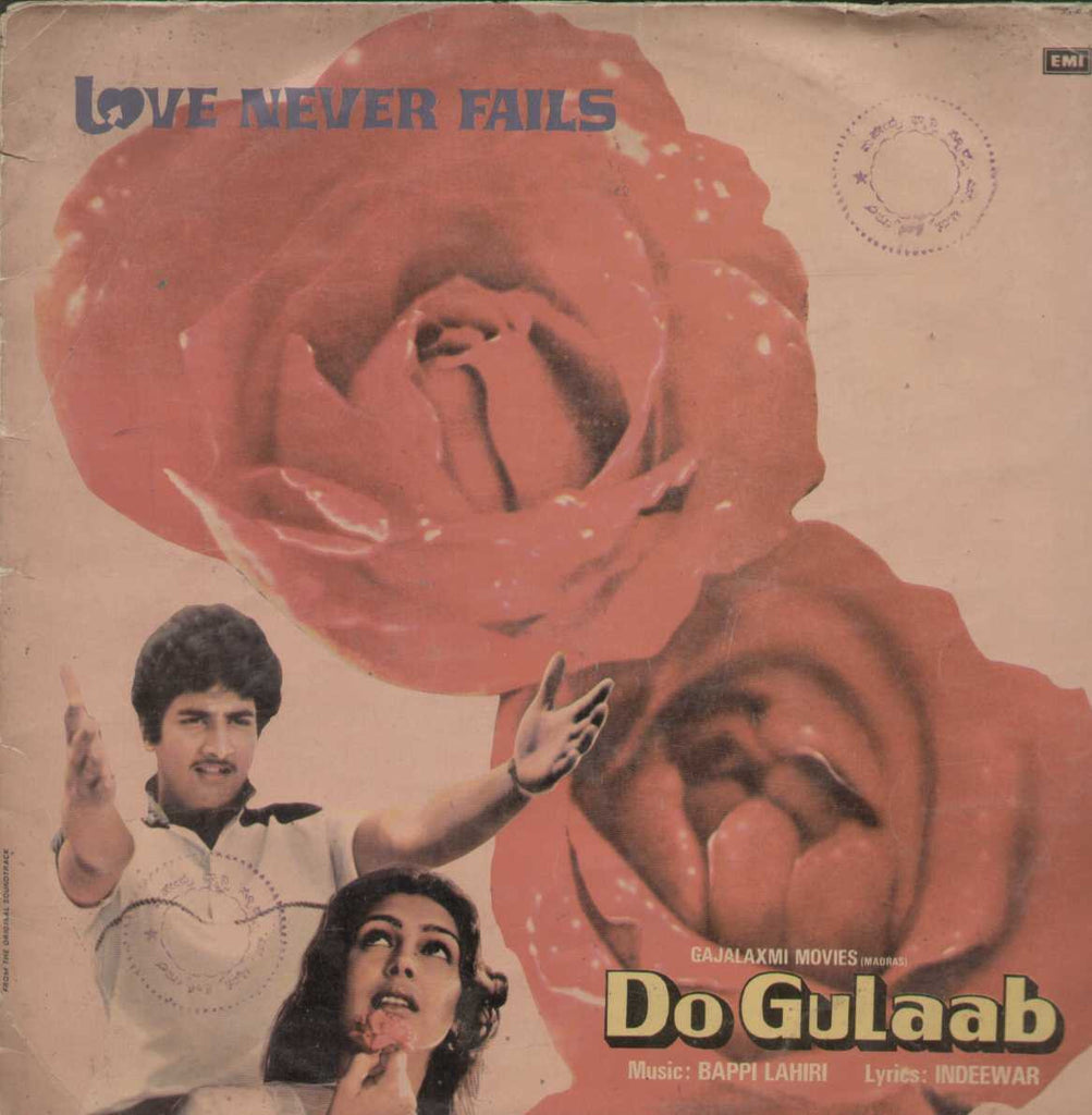 Do Gulaab 1980 Bollywood Vinyl LP