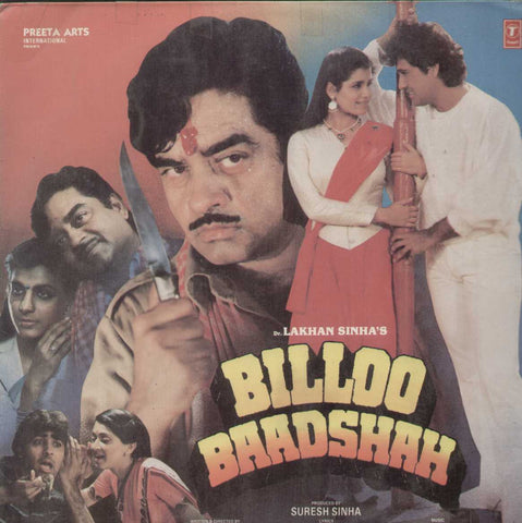 Billoo Baadshah 1989 Bollywood Vinyl LP