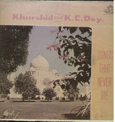 The Greatest Hits of Khurshid and K.C.Dey - Hindi Bollywood Film Vinyl LP