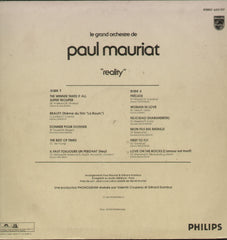 Le Grand Orchestre De Paul Mauriat Reality - English Bollywood Vinyl LP