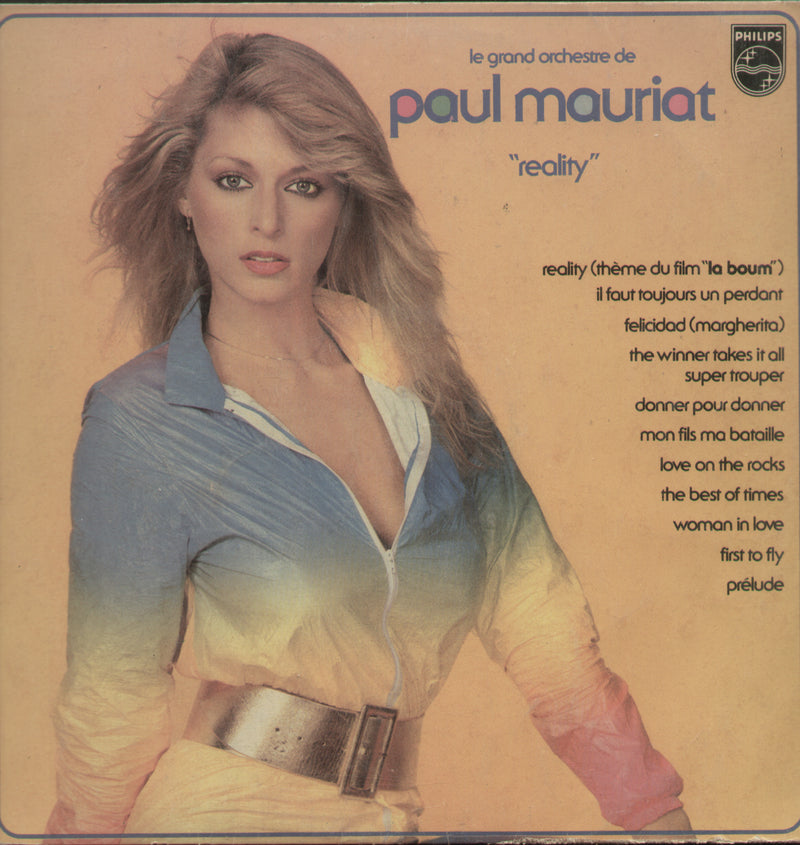 Le Grand Orchestre De Paul Mauriat Reality — LP vinyl record cover