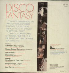 Disco Fantasy Cance To The Beat Of The Top Disco Hits - English Bollywood Vinyl LP