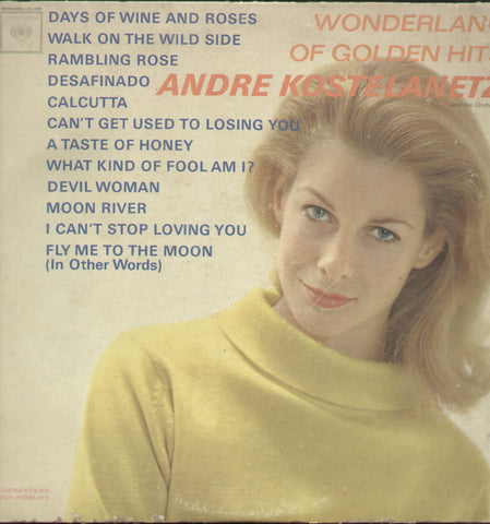Wonderland Of The Golden Hits Andre Kostelanetz - English Bollywood Vinyl LP