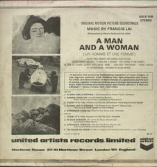 A Man And A Women - English Bollywood Vinyl LP