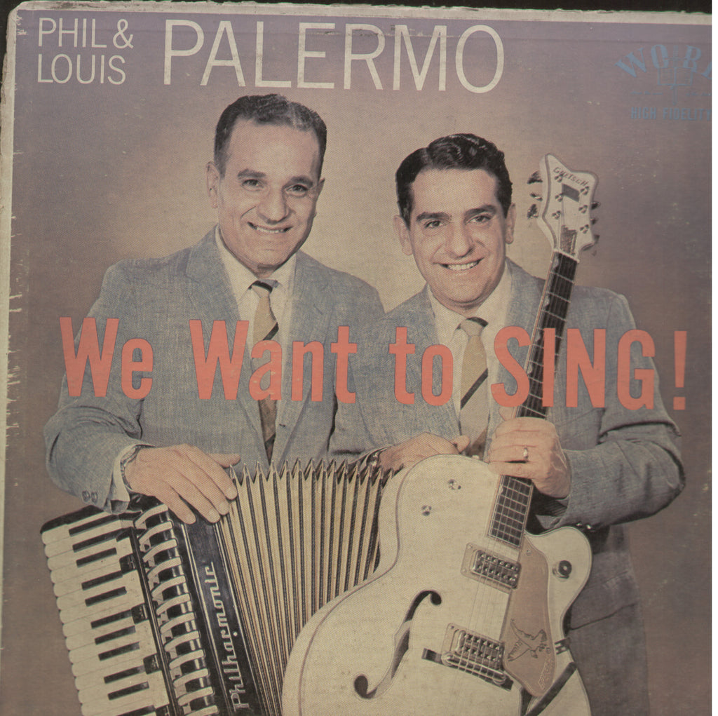 Phil And Louis Palermo We Want To Sing - English Bollywood Vinyl LP