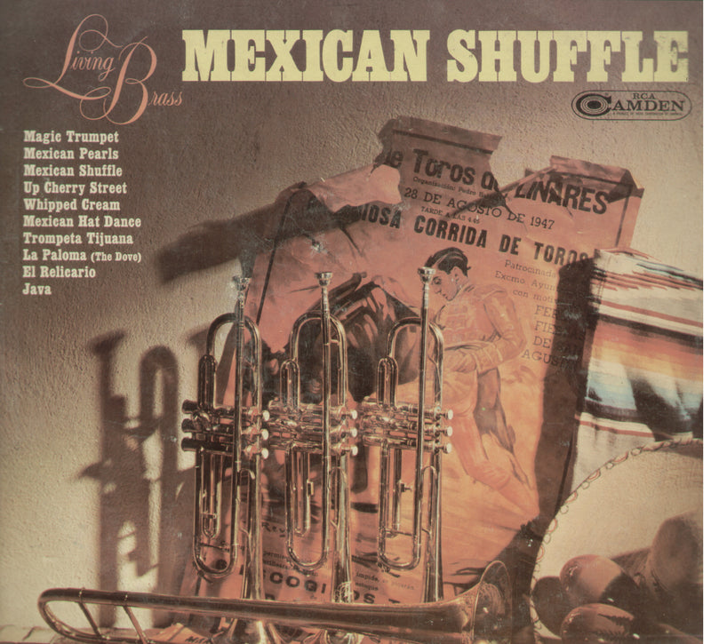 Living Brass Mexican Shuffle — LP vinyl record cover