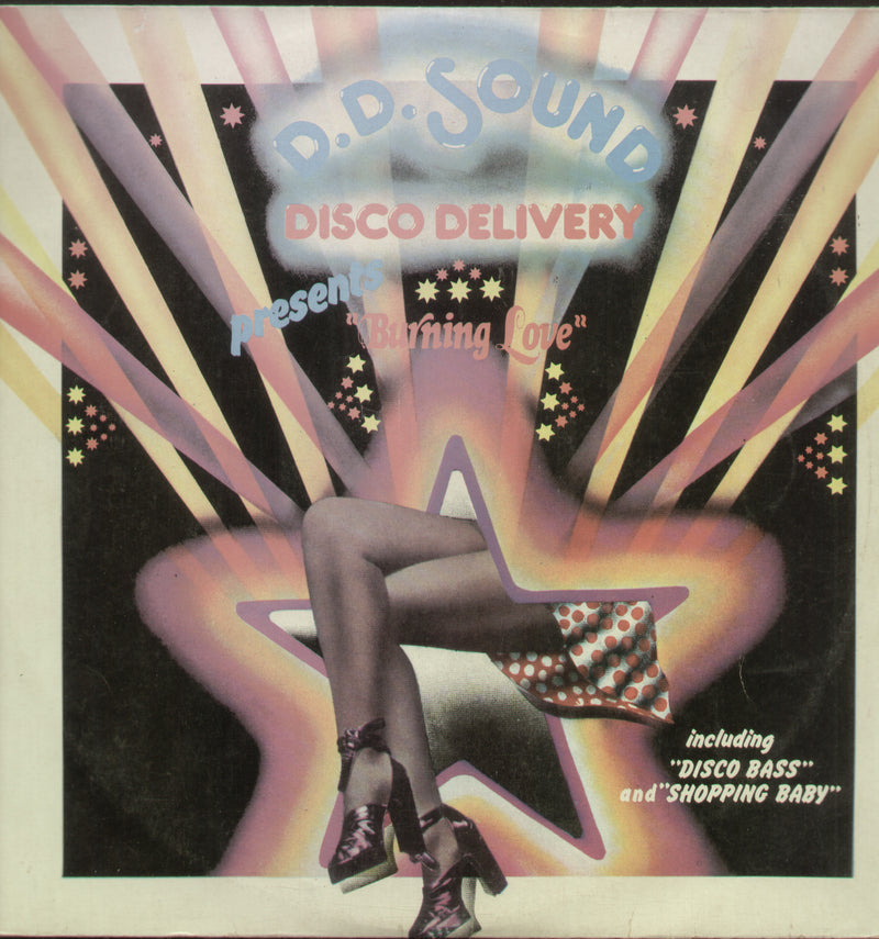 D D Sound Disco Delivery — Bollywood LP vinyl record cover