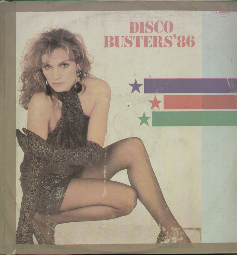 Disco Busters' 86 — disco LP vinyl record cover