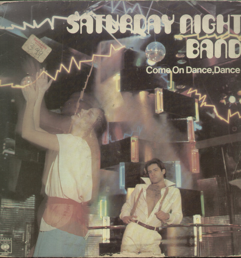 Saturday Night Band Come On Dance, Dance — LP vinyl record cover