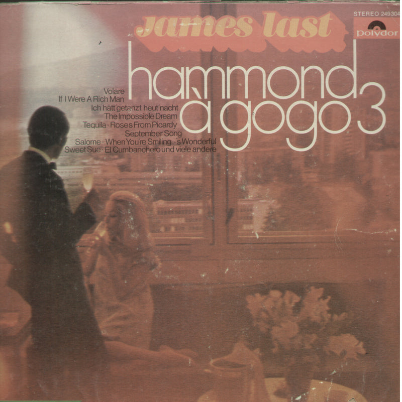James Last Hammond A Gogo3 — LP vinyl record cover