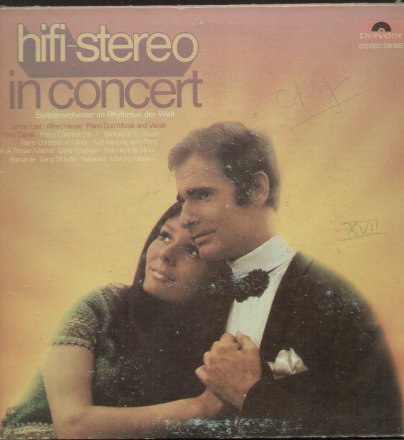 Hifi-Stereo In Concert Spitzenorchester Im Rhythmus Der Walt — LP vinyl record cover