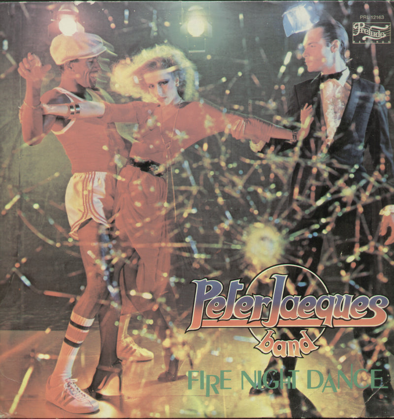 Peter Jacques Band Fire Night Dance — LP vinyl record cover