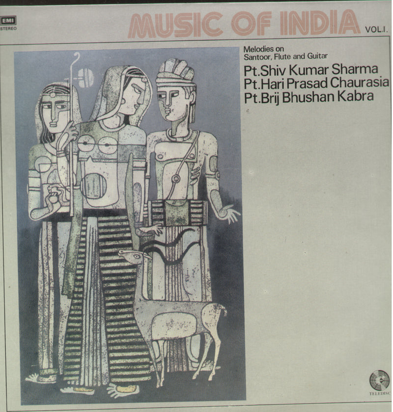 of India vol I — Indian classical LP vinyl record cover