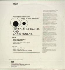 Ustad Alla Rakha & Zakir Hussain - Classical Bollywood Vinyl LP