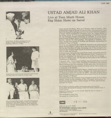 Ustad Amjad Ali Khan - Classical Bollywood Vinyl LP