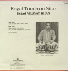 Vilayat Khan - Royal Touch - Classical Bollywood B Vinyl LP