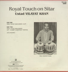 Vilayat Khan - Royal Touch - Classical Bollywood B Vinyl LP
