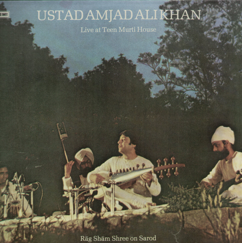 Ustad Amjad Ali Khan — 1989 Indian classical LP vinyl record cover
