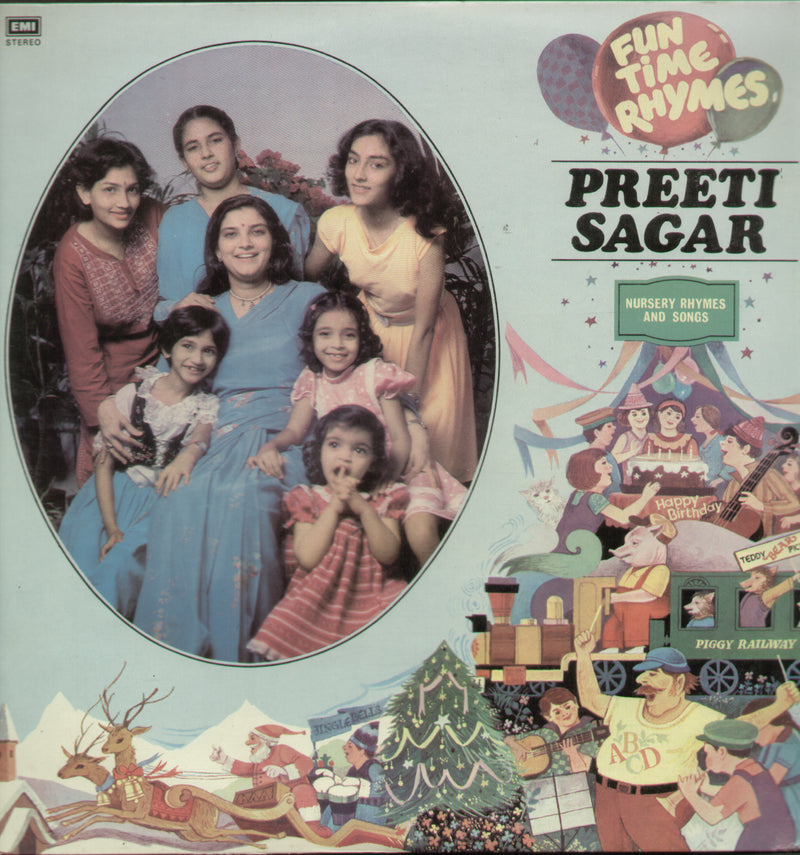 Preeti Sagar — 1985 compilation LP vinyl record cover