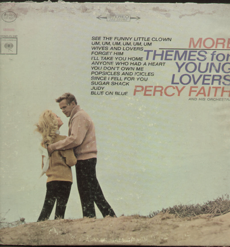 More Themes For Young Lovers Percy Faith and His Orchestra — 1964 LP vinyl record cover