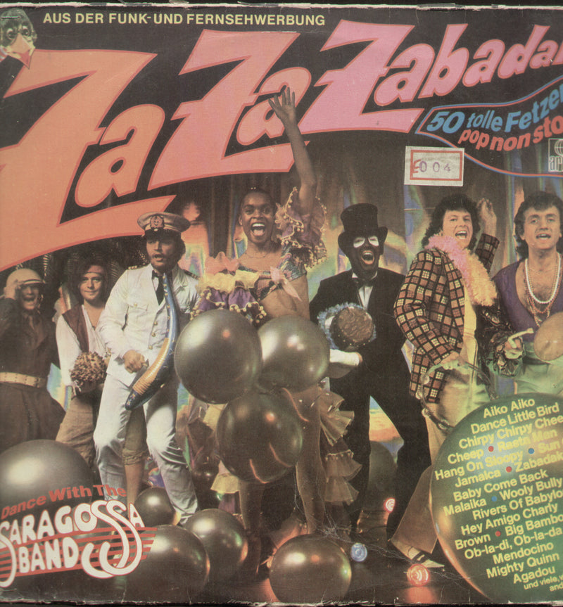 Za Za Zabadak by Saragossa Band ‎ — 1991 LP vinyl record cover