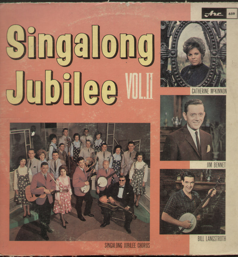 Singalong Jubilee Vol. II — 1965 LP vinyl record cover