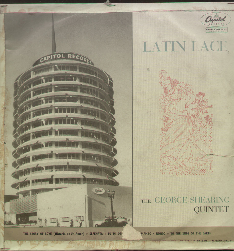 Latin Lace George Shearing Quintet - English Bollywood Vinyl LP