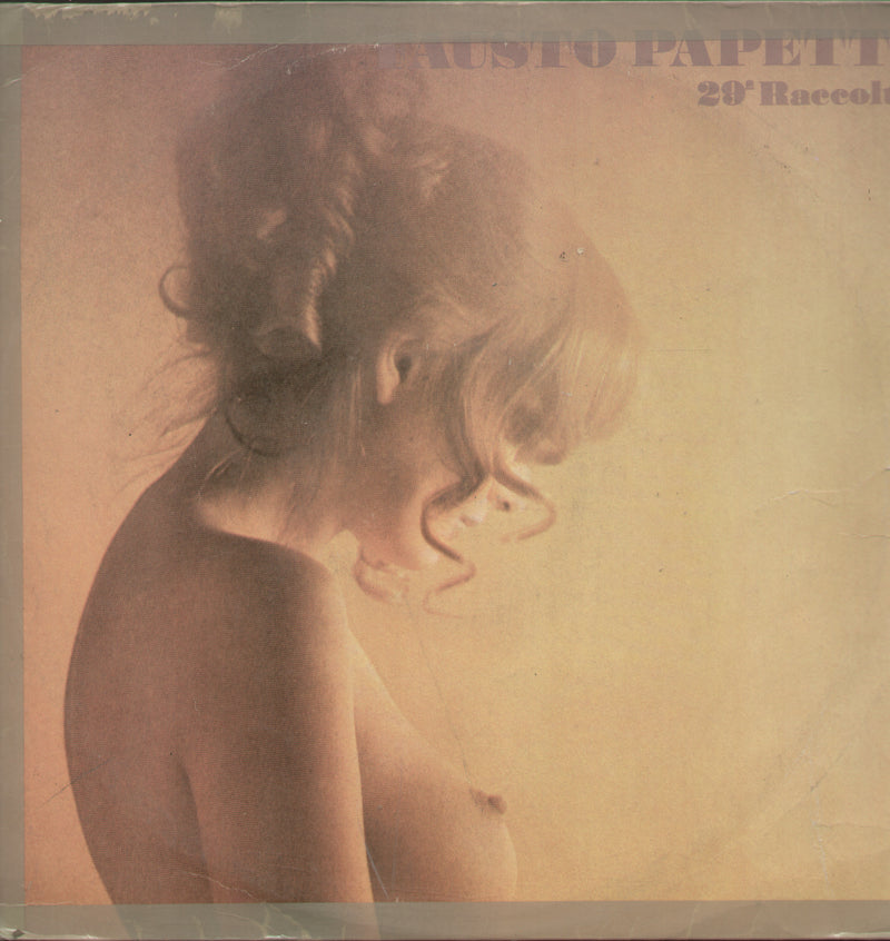Fausto Papetti 29 Raccolta — 1979 LP vinyl record cover