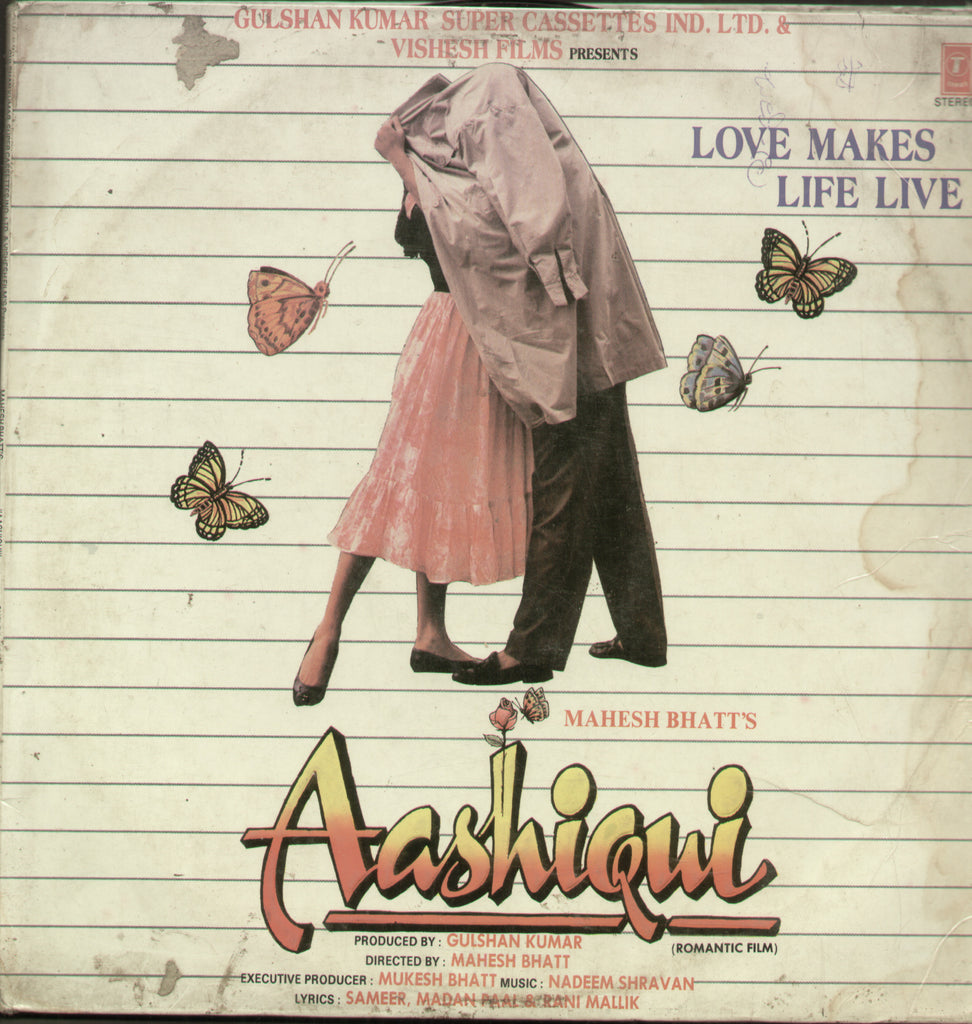Aashiqui 1990 - Hindi Bollywood Vinyl LP
