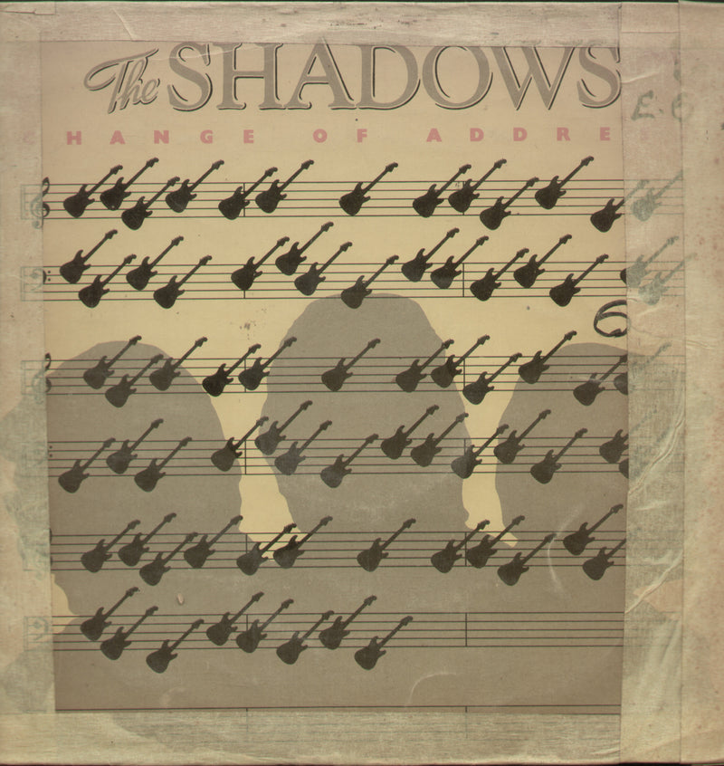 The Shadows Change of Address — 1992 LP vinyl record cover