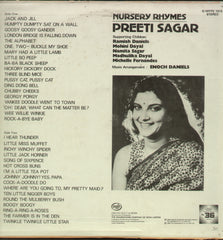 Nursery Rhymes Sung by Preeti Sagar - English Bollywood Vinyl LP