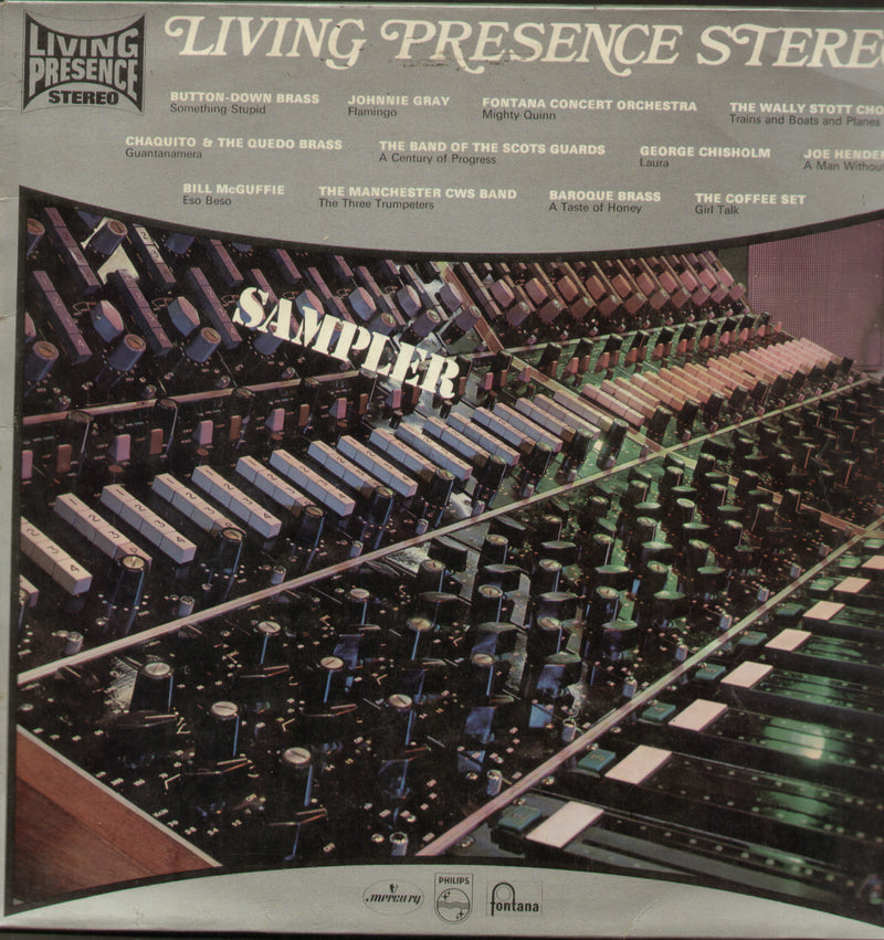 Living Presence Stereo — LP vinyl record cover