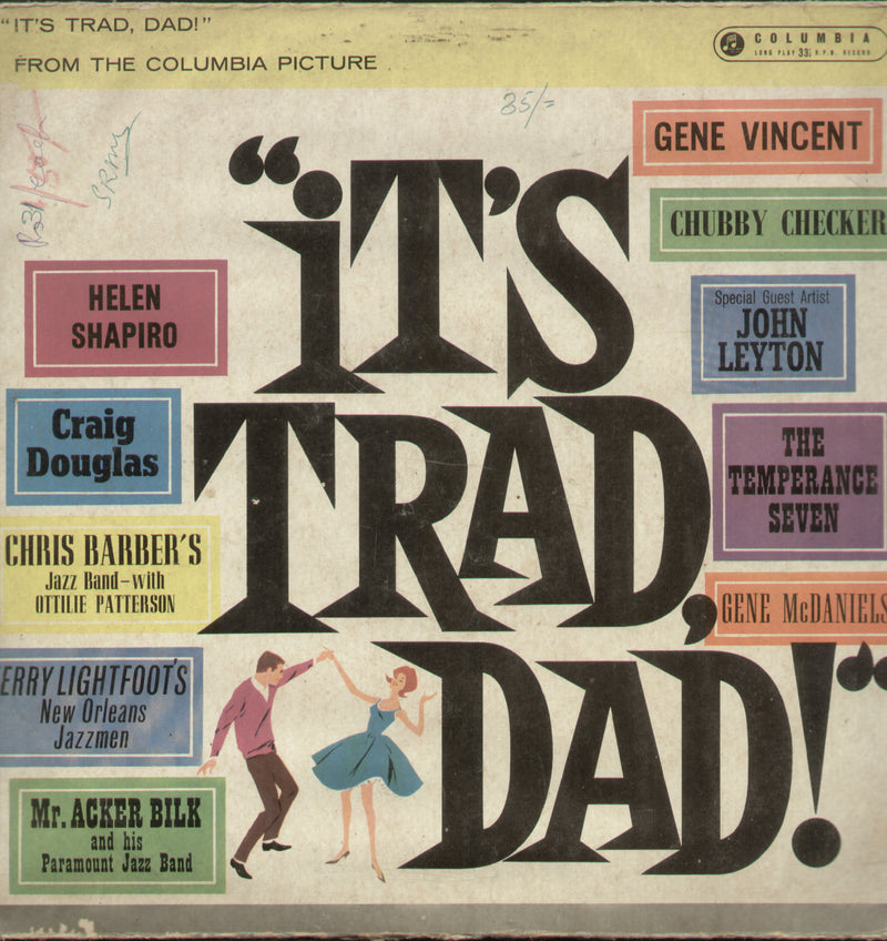 Its Trad Dad — LP vinyl record cover