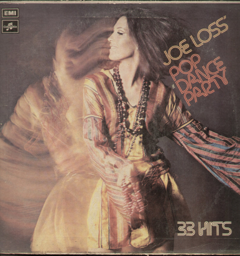 Joe Loss-Pop Dance Party 33 Hits-Rare India LP 1972 — 1972 pop LP vinyl record cover