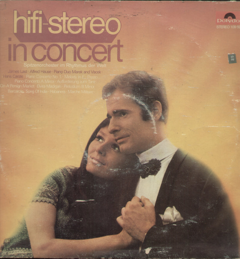 Hifi-Stereo In Concert Spitzenorchester Im Rhythmus Der Walt — LP vinyl record cover