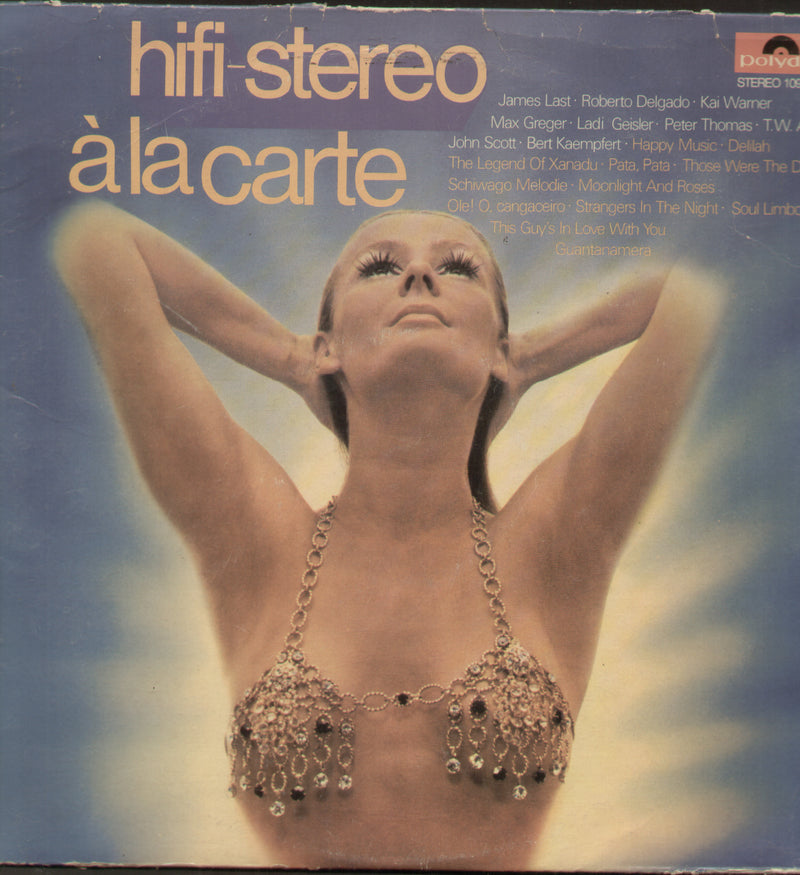 Hifi- Stereo Alacarte — LP vinyl record cover