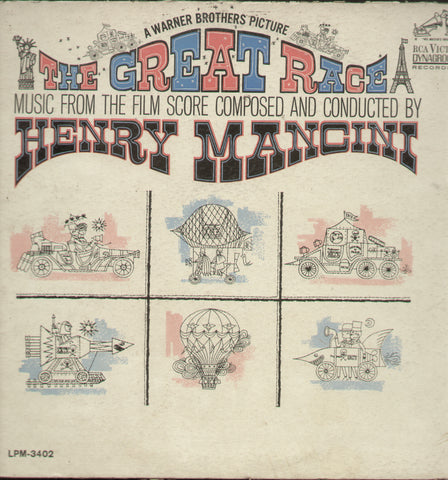 The Creat Race Music From The Film Score Composed and Conducted by Henry Mancini - English Bollywood Vinyl LP